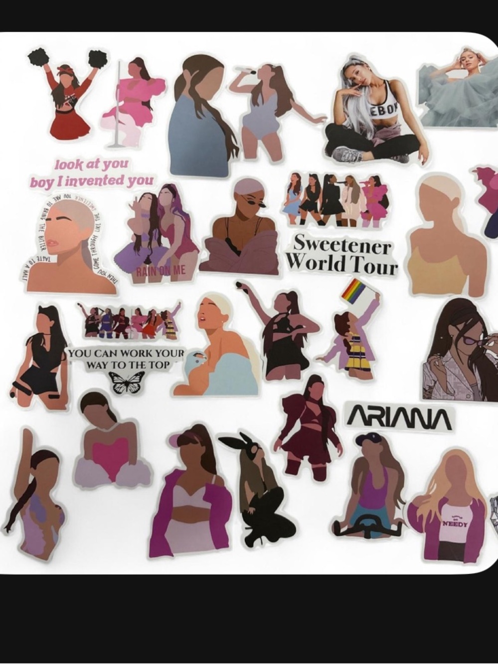 Ariana Grande Sweetener World Tour Vinyl Stickers